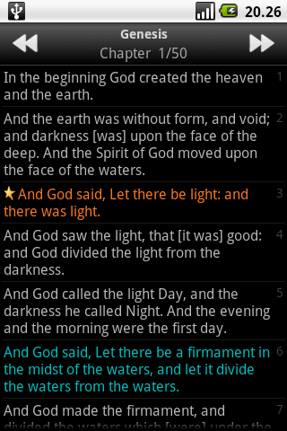 The Holy Bible (KJV) screenshot