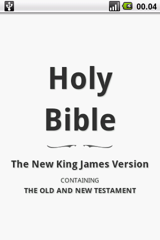The Holy Bible (NKJV) screenshot