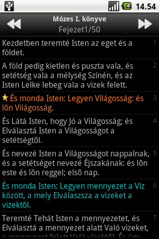 Szent Biblia (Hungarian Bible) screenshot